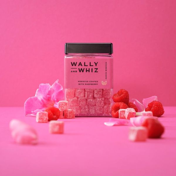 Wally and Whiz Hibiscus with Raspberry / Hibiskus mit Himbeere, veganes Weingummi 240g